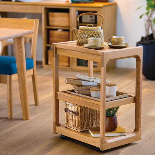 No.4900 附輪邊桌|濱本工藝