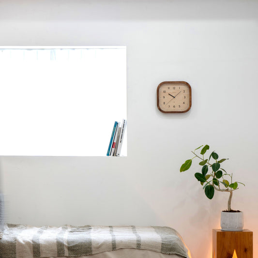 山毛櫸實木掛鐘|INTERZERO