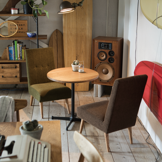 Jun 實木咖啡圓桌|Switch Furniture