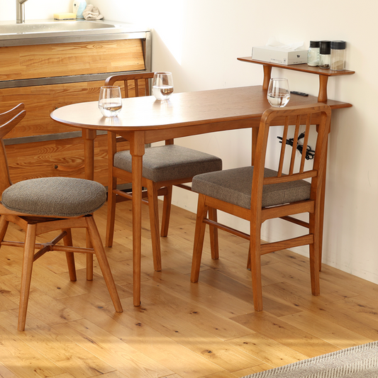 OAKER 半橢圓餐桌|Ichiba