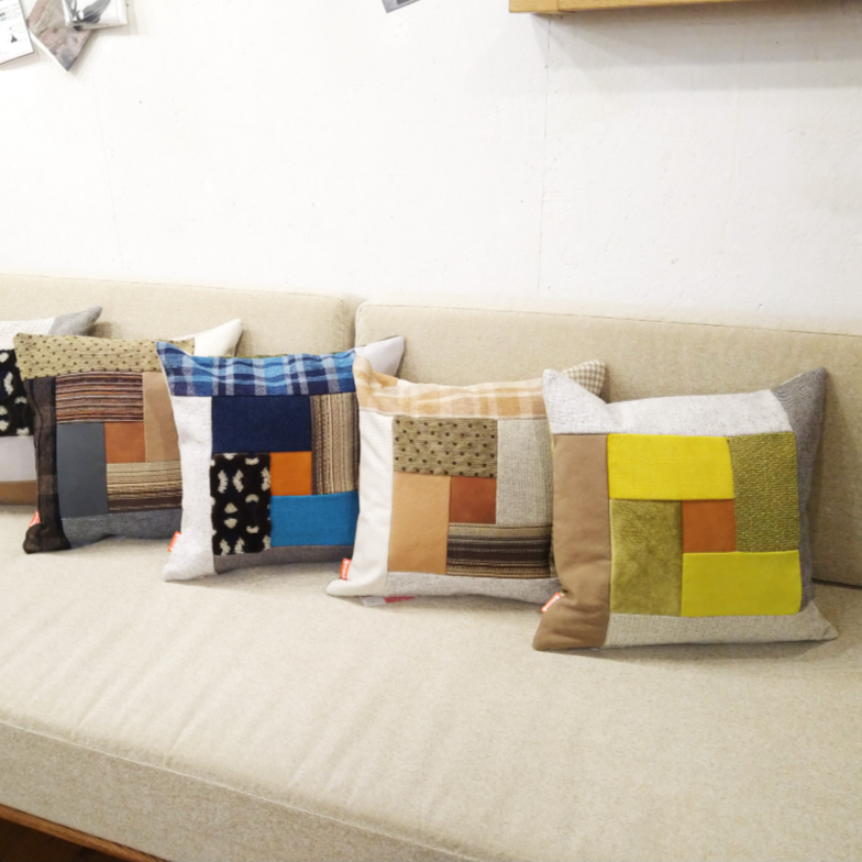 抱枕套|馬賽克拼布|Switch Furniture