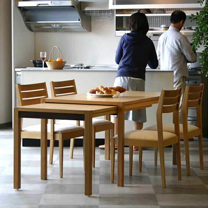 實木延伸餐桌|WA+