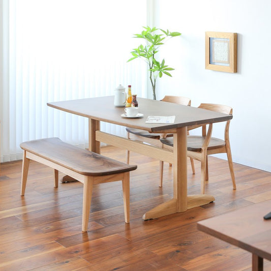 Sign 平滑桌面實木餐桌|Ibata Interior