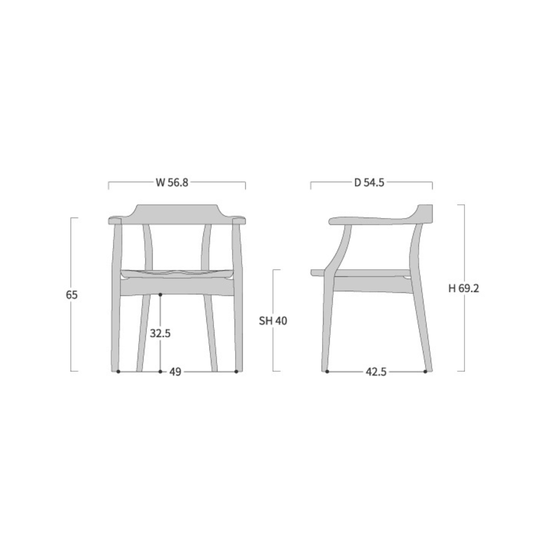 Sign 扶手椅|Ibata Interior