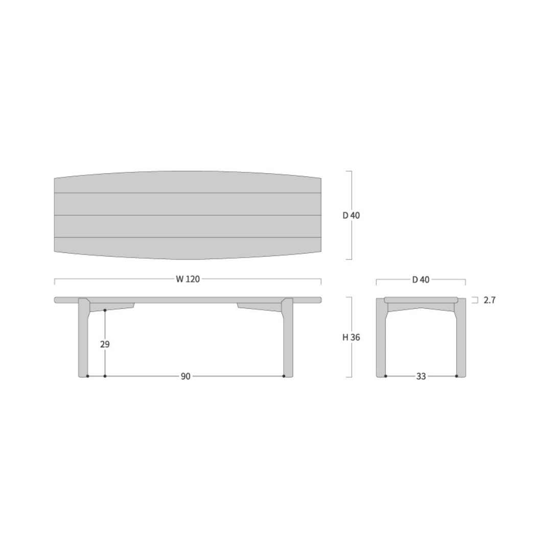 Sign 茶几|Ibata Interior