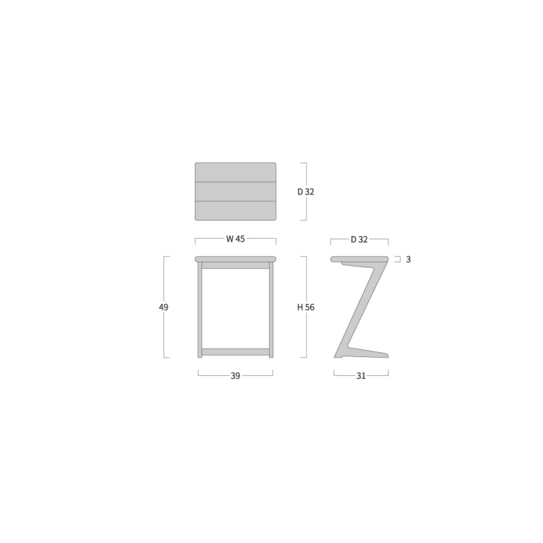 Sign 邊桌|Ibata Interior