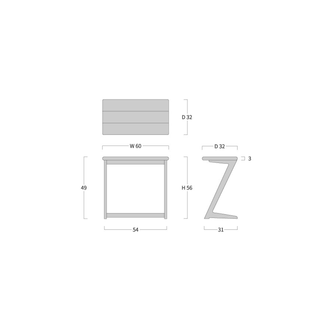 Sign 邊桌|Ibata Interior