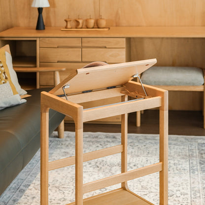 No.4900 附輪邊桌｜濱本工藝