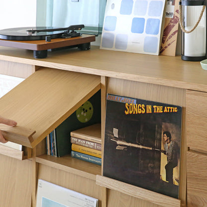 LECCE 黑膠雜誌櫃｜Takano Mokkou 高野木工