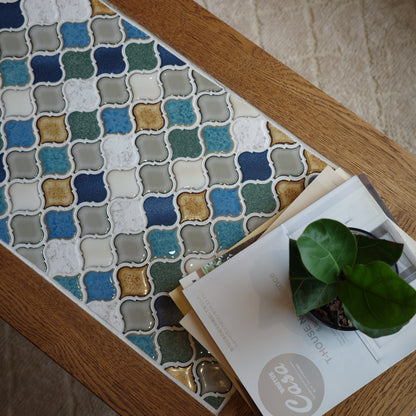 Tile 磁磚實木茶几｜Switch Furniture