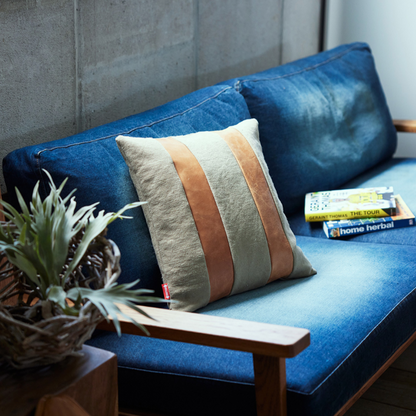 抱枕套｜條紋拼接｜Switch Furniture