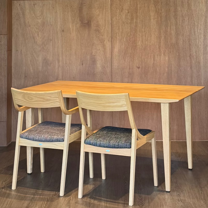 【展示品出清】Humming 餐桌椅三件組｜Ibata Interior