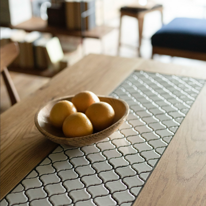 Tile 磁磚實木餐桌｜Switch Furniture